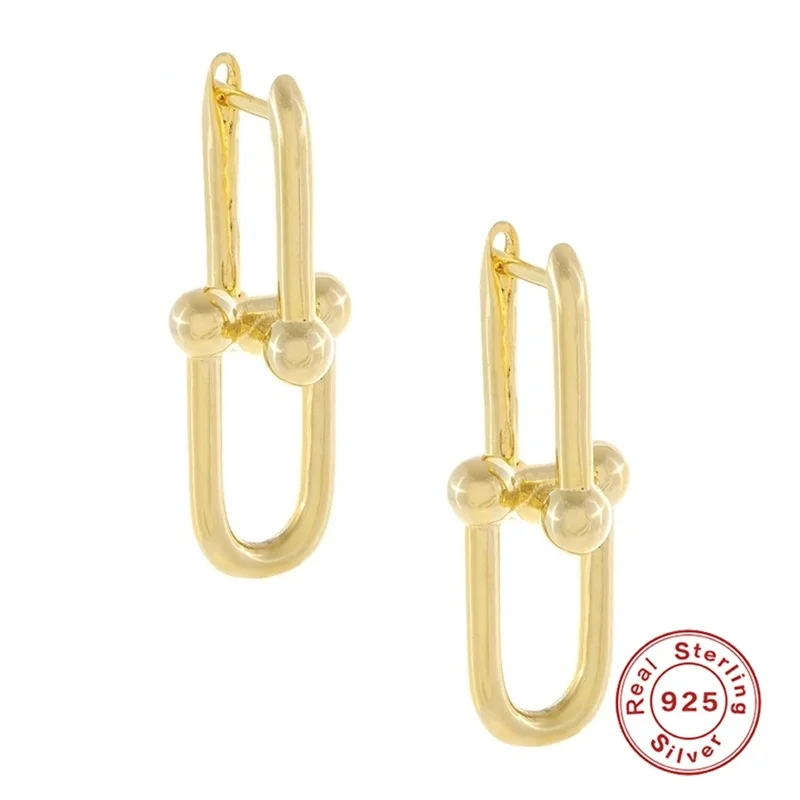 Luxury Sterling Silver Fashion Simple U-shaped Pendant Drop Earrings for Women Piercing Earring Jewelry Pendientes 2021
Luxury Sterling Silver Fashion Simple U-shaped Pendant Drop Earrings for Women Piercing Earring Jewelry Pendientes 2021