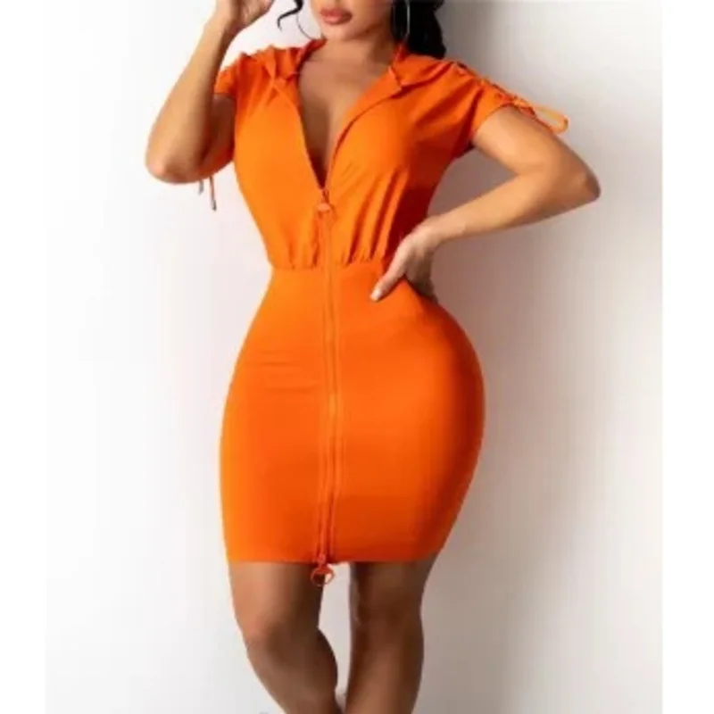 Hoodies Bodycon Dress Zipper Backless Sexy Casual Lace Up Dresses 2021 Summer Hollow Out Fashion Solid High Street Women Dress
Hoodies Bodycon Dress Zipper Backless Sexy Casual Lace Up Dresses 2021 Summer Hollow Out Fashion Solid High Street Women Dress