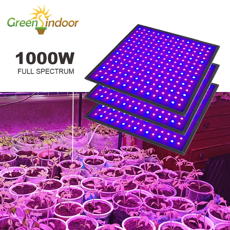 Светодиодная фитолампа полного спектра для выращивания растений, 1000 Вт, SMD2835
Светодиодная фитолампа полного спектра для выращивания растений, 1000 Вт, SMD2835