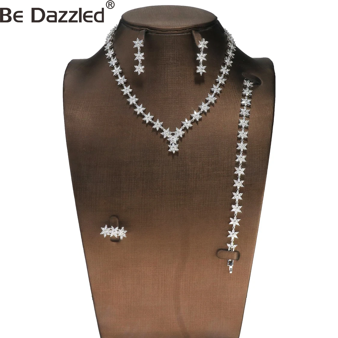 Bedazzled Top Quality 3A Cubic Zirconia Luxury Women Wedding Evening Party Costume Jewelry Set For Lady
Bedazzled Top Quality 3A Cubic Zirconia Luxury Women Wedding Evening Party Costume Jewelry Set For Lady