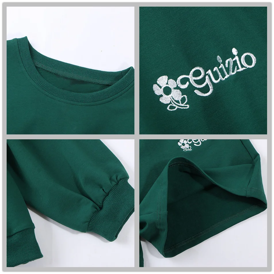 Ailigou 2021 New Casual Harajuku Green 2-Piece Sportswear Unisex Long-Sleeved Pullover And Shorts Sportswear Ladies Jumpsuit
Ailigou 2021 New Casual Harajuku Green 2-Piece Sportswear Unisex Long-Sleeved Pullover And Shorts Sportswear Ladies Jumpsuit