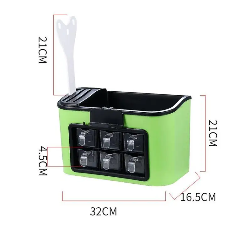 Multifunctional Storage Rack Seasoning Box Organizer Spices Sauce Storage Cabinet Kitchen Containers Shelves for Knife 
Multifunctional Storage Rack Seasoning Box Organizer Spices Sauce Storage Cabinet Kitchen Containers Shelves for Knife