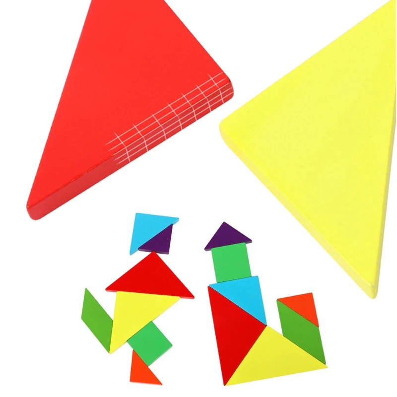 85DE 1Set Montessori Magnetic Tangram Puzzle Stimulated Wooden Puzzle with Puzzle Book Early Learning Gift for Kids Toddler
85DE 1Set Montessori Magnetic Tangram Puzzle Stimulated Wooden Puzzle with Puzzle Book Early Learning Gift for Kids Toddler