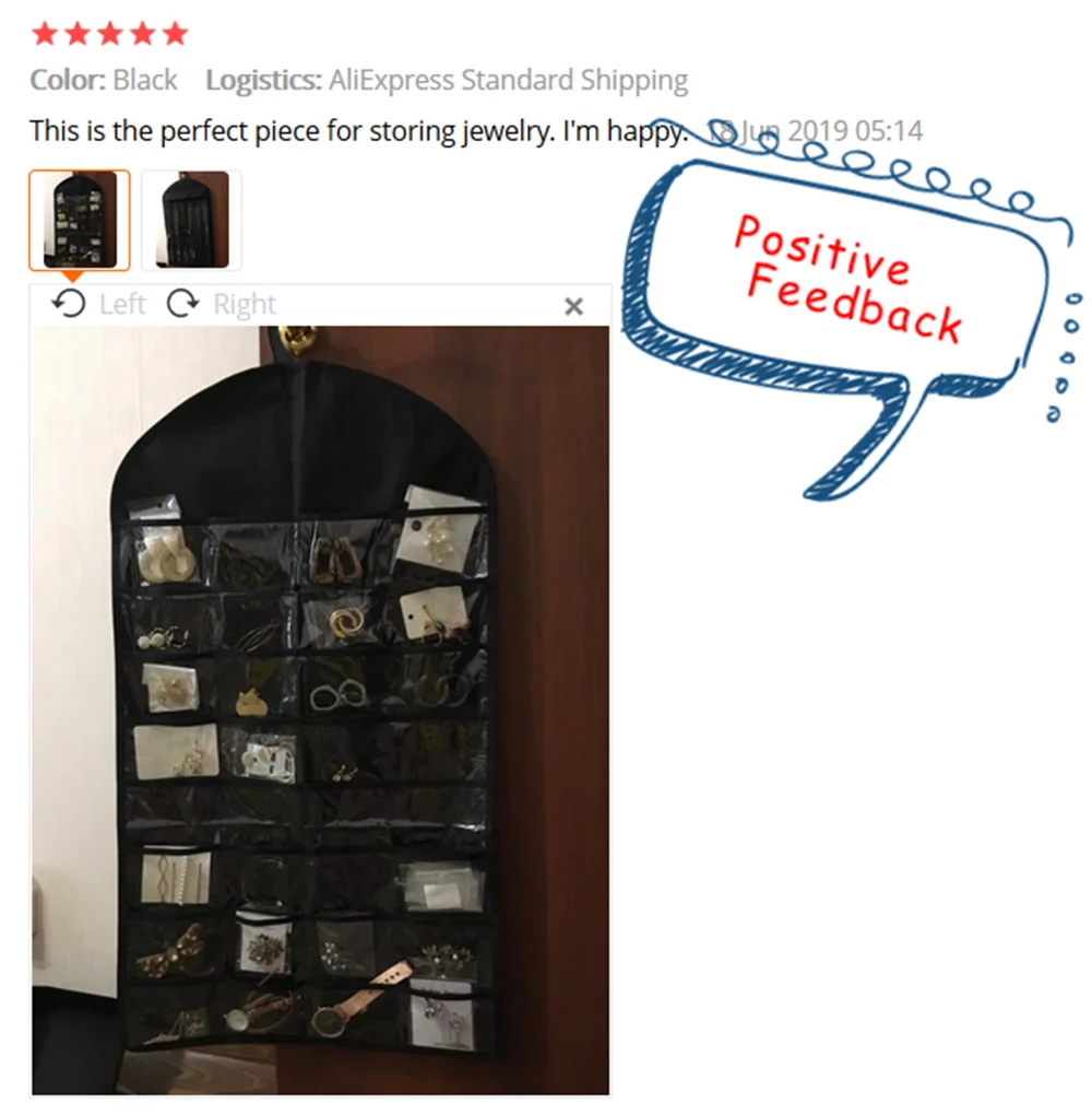 Hot Sale Fashion Jewelry Hanging Bag Necklace Bracelet Earring Display Bags 32 Pockets 18 Hook Jewelry Pouch Wardrobe Organizer
Hot Sale Fashion Jewelry Hanging Bag Necklace Bracelet Earring Display Bags 32 Pockets 18 Hook Jewelry Pouch Wardrobe Organizer