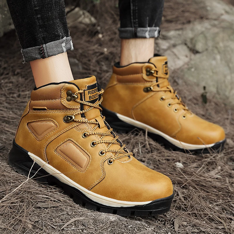 Men's Casual Leather Shoes Fashion Men Casual Shoes Mens Hot Sale 2020 Boots Sneakers Leather Outdoor Footwear For Loafers
Men's Casual Leather Shoes Fashion Men Casual Shoes Mens Hot Sale 2020 Boots Sneakers Leather Outdoor Footwear For Loafers