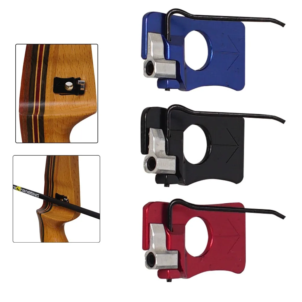 1pc Archery Arrow Rest Right Hand For Recurve Bow Hunting Adhesive Magnetic Aluminum Alloy Arrow Rest Bow Shooting Accessories
1pc Archery Arrow Rest Right Hand For Recurve Bow Hunting Adhesive Magnetic Aluminum Alloy Arrow Rest Bow Shooting Accessories