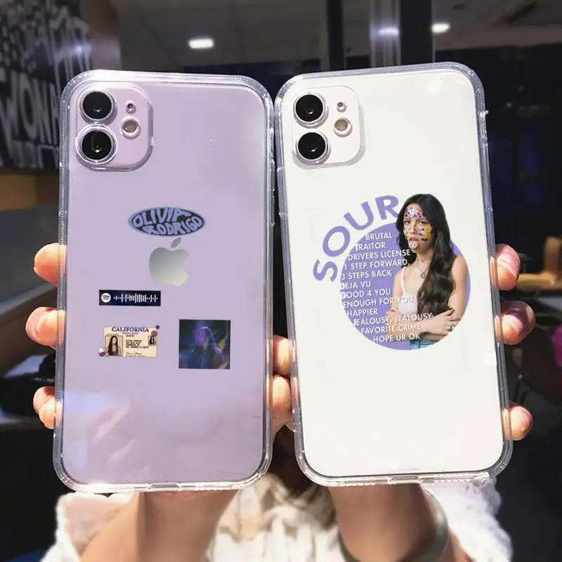 Olivia Rodrigo - SOUR Full Album Phone Case For iPhone 12 Mini 11 Pro XS Max X XR 7 8 Plus
Olivia Rodrigo - SOUR Full Album Phone Case For iPhone 12 Mini 11 Pro XS Max X XR 7 8 Plus