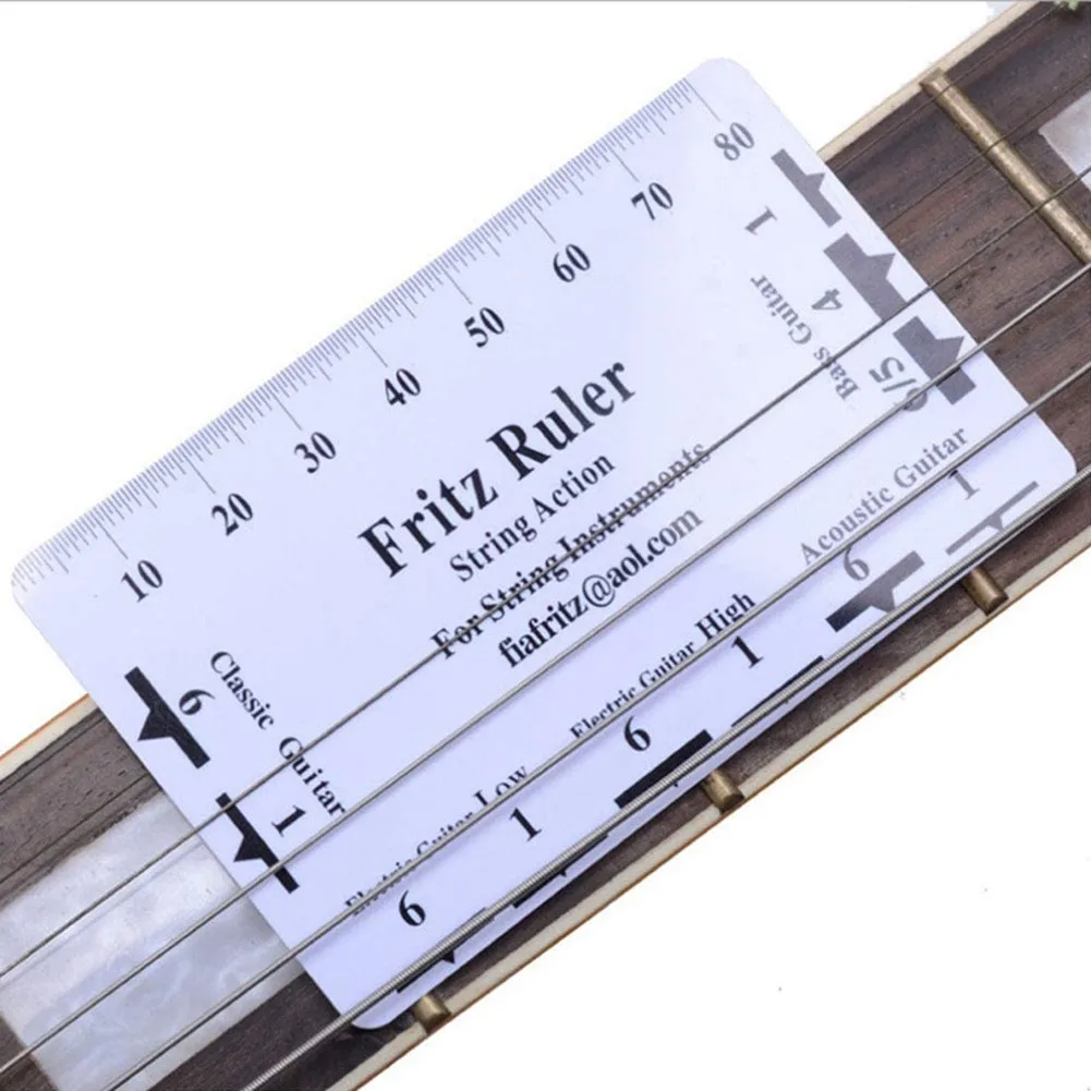 Portable Guitar String Action Gauge Ruler Meter Ruler Measuring Tool Luthier Tool For String Instruments Guitar Part Accessories
Portable Guitar String Action Gauge Ruler Meter Ruler Measuring Tool Luthier Tool For String Instruments Guitar Part Accessories