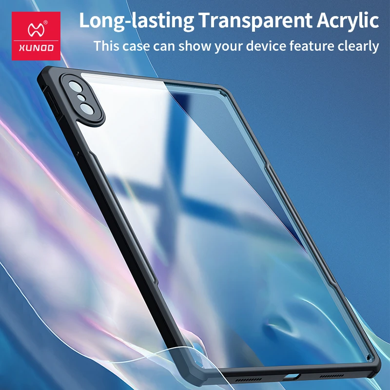 Чехол-бампер Xundd с подушкой безопасности для Honor Tablet V7 Pro, противоударный прозрачный защитный чехол для планшетов Honor Pad V6, чехол
Чехол-бампер Xundd с подушкой безопасности для Honor Tablet V7 Pro, противоударный прозрачный защитный чехол для планшетов Honor Pad V6, чехол