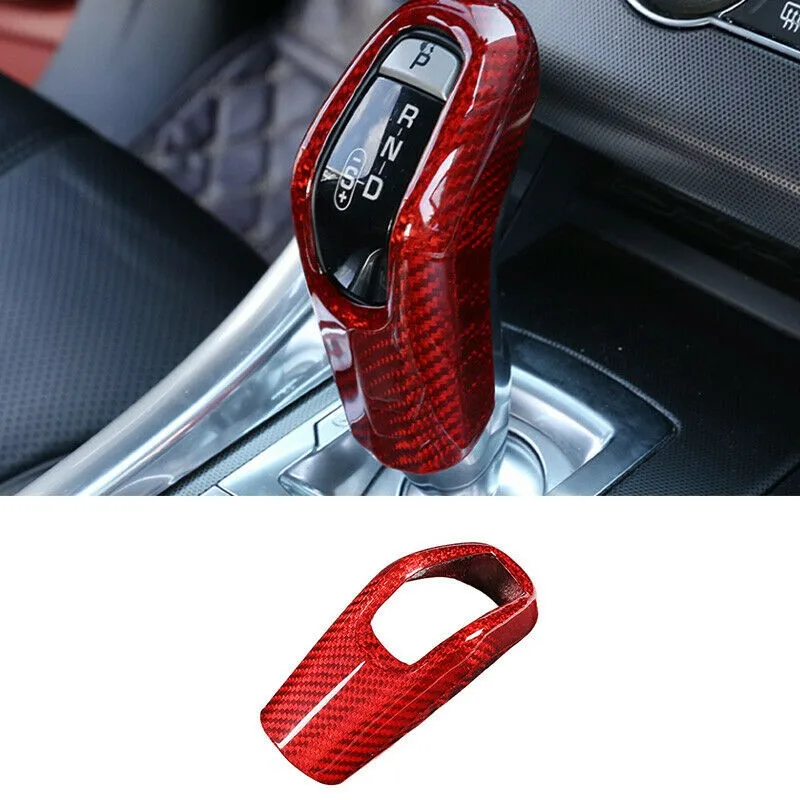 1PCS/1Set Red Car Gear Shift Knob ShifterLever Carbon Fiber Fit For Land Rover Range Rover Evoque 2020-2021
1PCS/1Set Red Car Gear Shift Knob ShifterLever Carbon Fiber Fit For Land Rover Range Rover Evoque 2020-2021