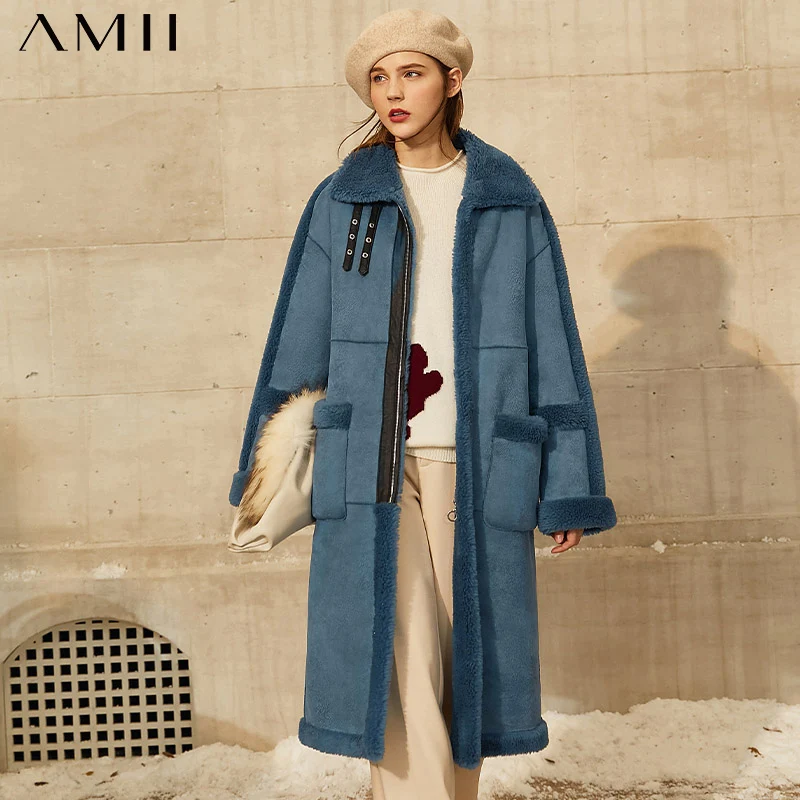 Amii Minimalism Winter Luxury Women Fur Coat Fashion Lapel Double-faced Fur Thick Warm Female Coat Women's Jacket 12070541
Amii Minimalism Winter Luxury Women Fur Coat Fashion Lapel Double-faced Fur Thick Warm Female Coat Women's Jacket 12070541