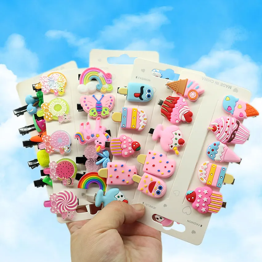 10PCS/Set Hair Clip Girls Cute Korean Cartoon Animal Fruit Ice Sweet Hairpins Children Barrettes Hair Accessories for Women
10PCS/Set Hair Clip Girls Cute Korean Cartoon Animal Fruit Ice Sweet Hairpins Children Barrettes Hair Accessories for Women