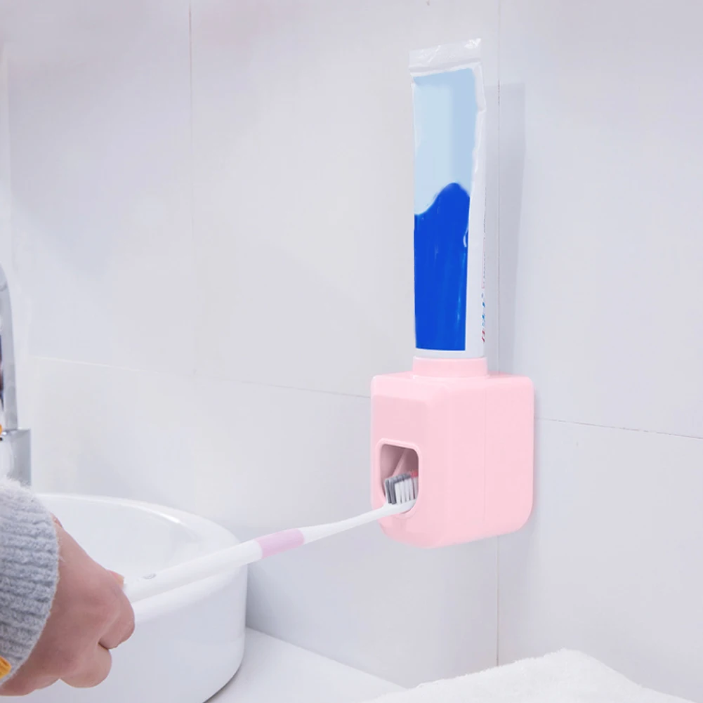 

Автоматический диспенсер для зубной пасты, настенный дозатор для зубной пасты, автоматический выдавливатель, аксессуары для ванной комнат...