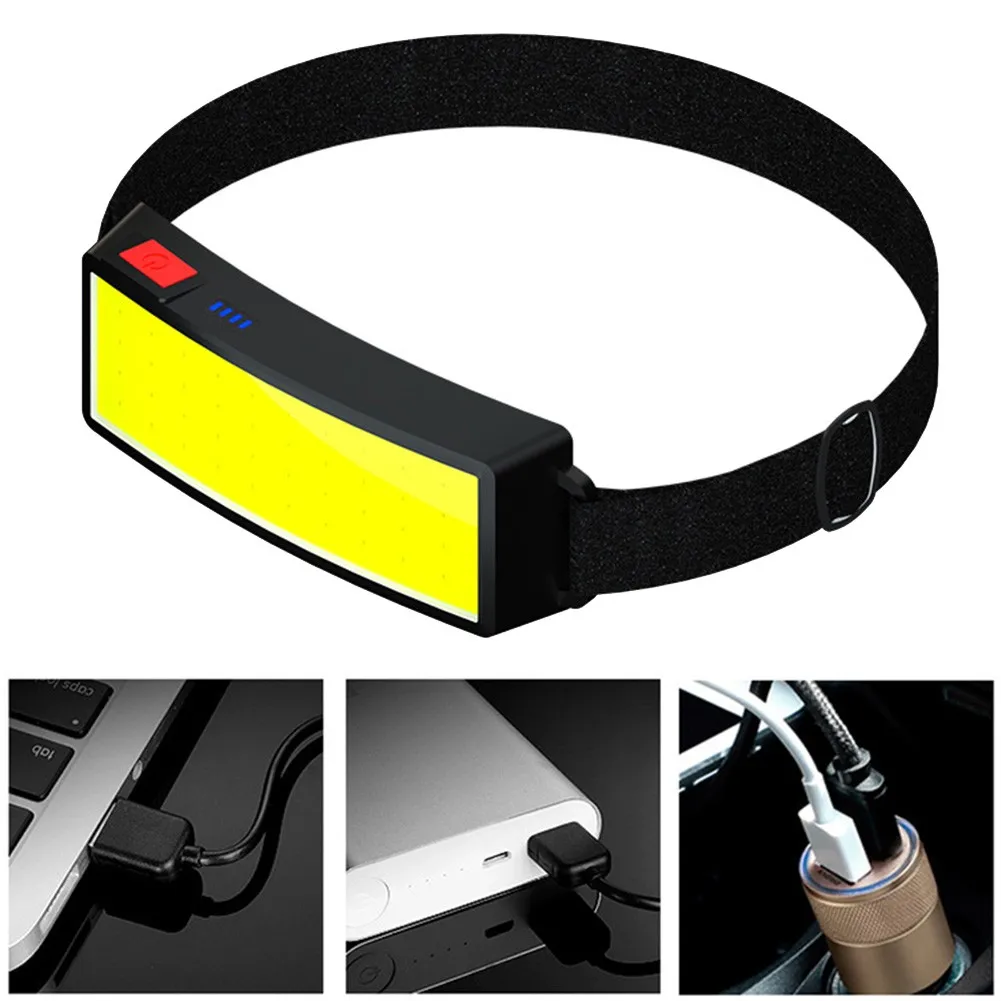 500lm COB Soft Light Portable Headlight USB Charging Headlamp Outdoor Camping Hiking Cycling Night Safty Head Torch Light
500lm COB Soft Light Portable Headlight USB Charging Headlamp Outdoor Camping Hiking Cycling Night Safty Head Torch Light