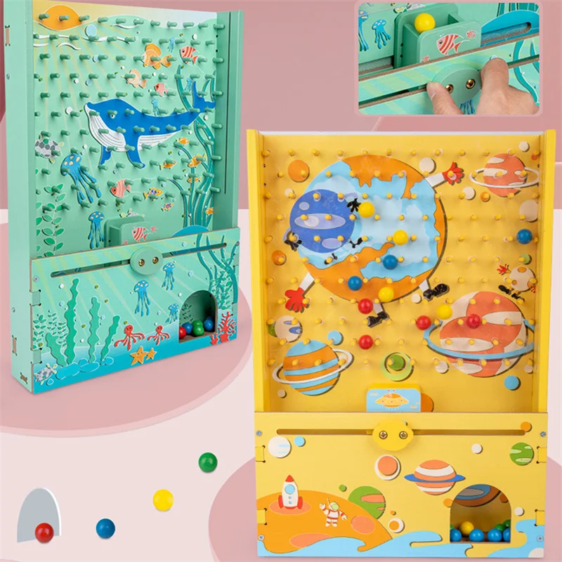 Children Wooden Ball Catcher, Parent-child Interaction Training, Eye-hand Coordination Toy, Quick Catching Game Machine
Children Wooden Ball Catcher, Parent-child Interaction Training, Eye-hand Coordination Toy, Quick Catching Game Machine