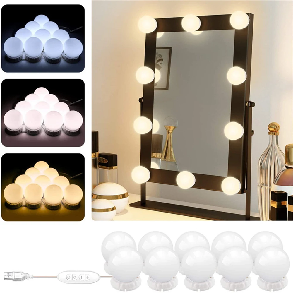 10pcs Switch Control Makeup Hollywood Style Mirror Light Bulbs Adhesive Vanity Lamp Led Bathroom Dressing Table Ultra Bright
10pcs Switch Control Makeup Hollywood Style Mirror Light Bulbs Adhesive Vanity Lamp Led Bathroom Dressing Table Ultra Bright