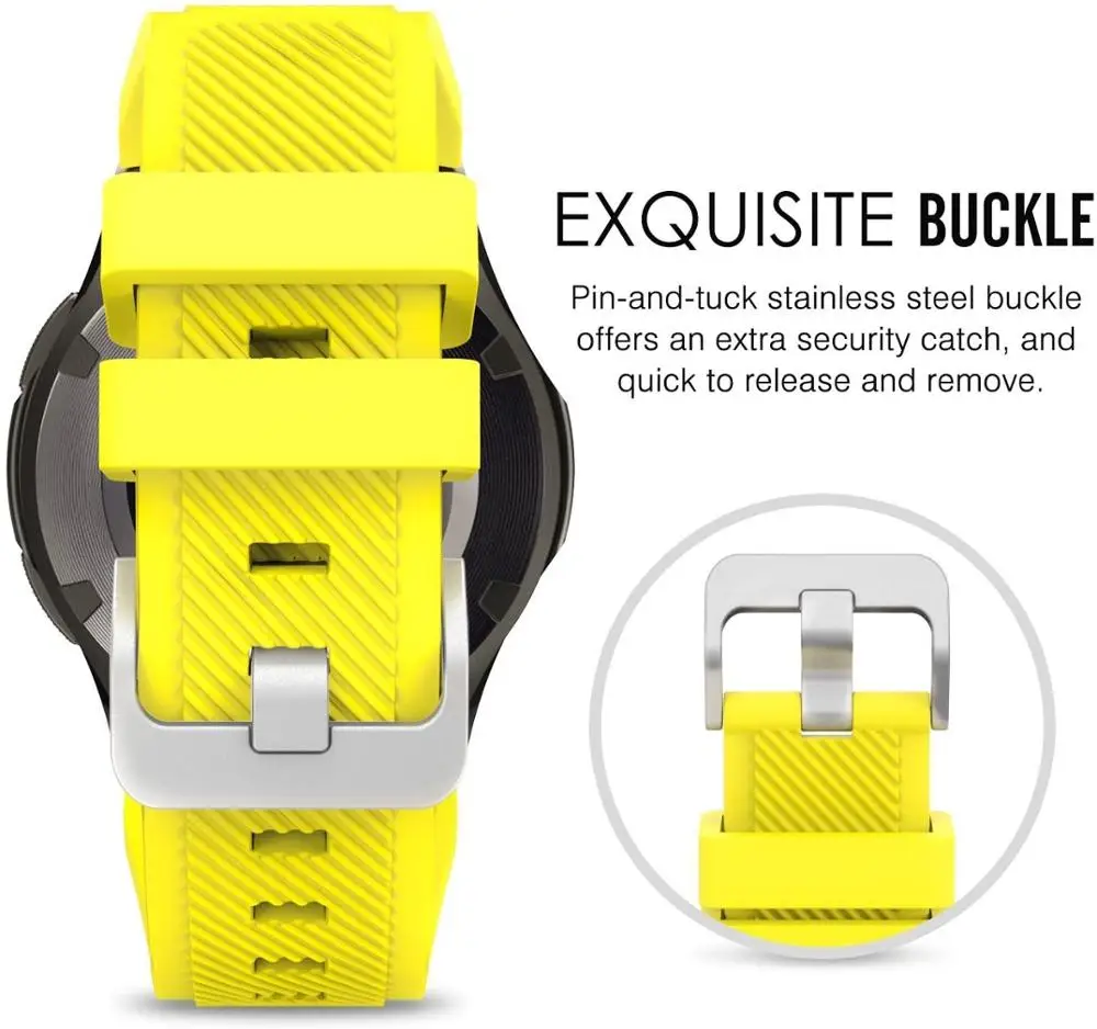 Ремешок для Samsung galaxy watch 3 46 мм Gear S3 Frontier amazfit bip/active браслет часов Huawei gt 2/2e 42 20/22