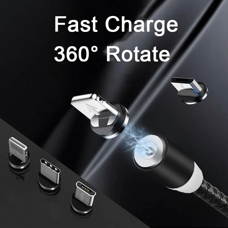 Кабель Micro USB/USB Type C для быстрой зарядки и передачи данных 2.4A 1 2 метра|Кабели