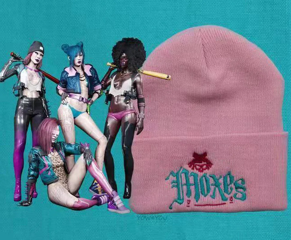 Cyberpunk Game Embroidered Skullies Beanies Men Winter Hat Outdoor Cycling Teen Boys Girls Moxes Embroidered Cosplay Cap Unisex
Cyberpunk Game Embroidered Skullies Beanies Men Winter Hat Outdoor Cycling Teen Boys Girls Moxes Embroidered Cosplay Cap Unisex