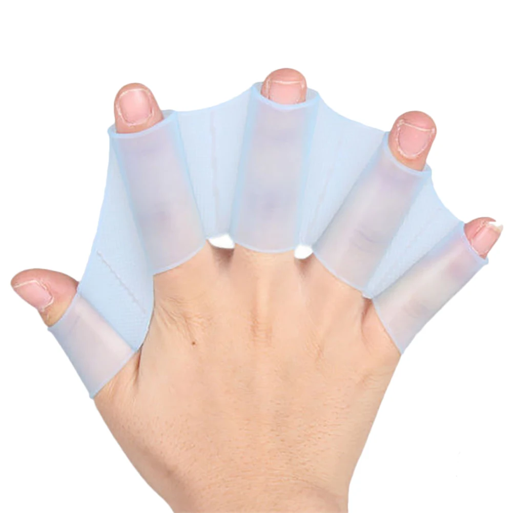 Finger Webbed GlovesFins Hand Web Flippers Training Silicone Swim Gear Webbed Gloves Diving Gloves Universal Swimming Tool
Finger Webbed GlovesFins Hand Web Flippers Training Silicone Swim Gear Webbed Gloves Diving Gloves Universal Swimming Tool