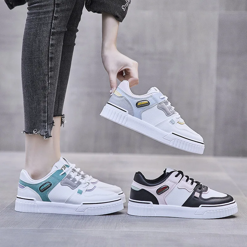 spring New Korean version small white shoes female ins lace flat running casual shoes women white platform sneakers
spring New Korean version small white shoes female ins lace flat running casual shoes women white platform sneakers