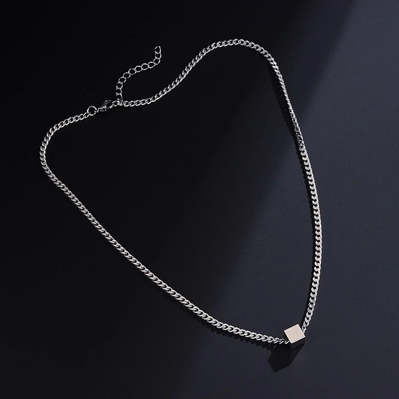Hot Sale Men's Necklace Titanium Steel Stainless Steel Hip Hop Fashion Clavicle Chain Personality Pendant
Hot Sale Men's Necklace Titanium Steel Stainless Steel Hip Hop Fashion Clavicle Chain Personality Pendant