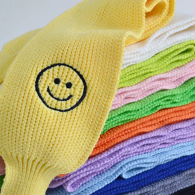 Autumn Winter Kids Scarves Warm Baby Boys Girls Scarf Cute Smile Face Soft Knitted Scarf Collar Children Stretch Neck Ring
Autumn Winter Kids Scarves Warm Baby Boys Girls Scarf Cute Smile Face Soft Knitted Scarf Collar Children Stretch Neck Ring