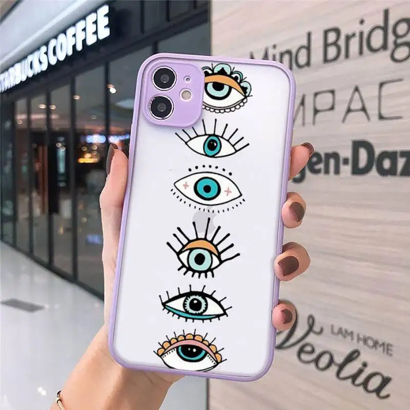 Demon's eye of luck art pattern Phone Case matte transparent For iphone 7 8 11 12 plus mini x xs xr pro max cover
Demon's eye of luck art pattern Phone Case matte transparent For iphone 7 8 11 12 plus mini x xs xr pro max cover