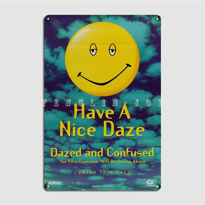 Dazed и спутанный металлический плакат с табличкой, украшение для гаража, изготовление на заказ, настенный паб, кухня, жестяные плакаты с вывес...
Dazed и спутанный металлический плакат с табличкой, украшение для гаража, изготовление на заказ, настенный паб, кухня, жестяные плакаты с вывес...