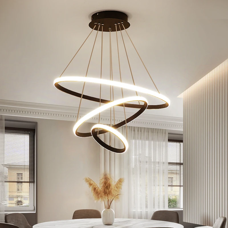 Dining Room Chandelier Simple Modern Living Room Lamp Ring Restaurant Restaurant Dining Table Bar Counter Bedroom Led Lamp
Dining Room Chandelier Simple Modern Living Room Lamp Ring Restaurant Restaurant Dining Table Bar Counter Bedroom Led Lamp