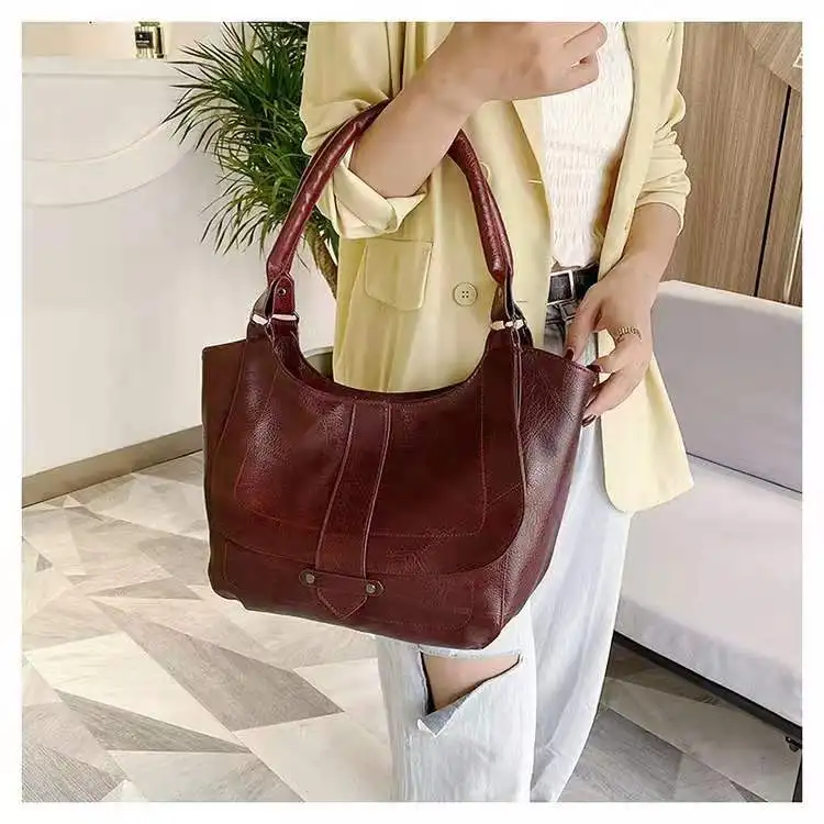 Vintage Women Handbags Large Capacity Tote Bag Luxury Leather Shoulder Bags High Quality Female Hand Bags Ladies Bags
Vintage Women Handbags Large Capacity Tote Bag Luxury Leather Shoulder Bags High Quality Female Hand Bags Ladies Bags