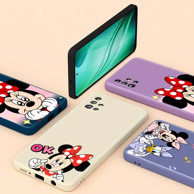 Cute Love Mickey Mouse For Samsung A20S A02 A72 A71 A32 A31 A20 A30 A21S A91 A81 A52 A51 A50 Capa Liquid Silicone Phone Case
Cute Love Mickey Mouse For Samsung A20S A02 A72 A71 A32 A31 A20 A30 A21S A91 A81 A52 A51 A50 Capa Liquid Silicone Phone Case