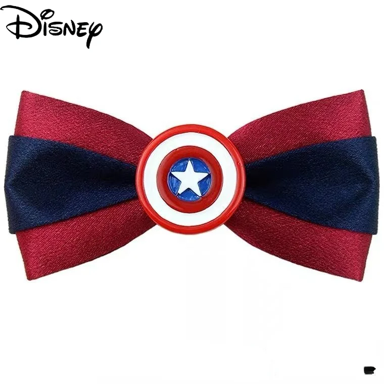 Disney fashion men's new 2021 cute cartoon Captain America anime bow tie best man wedding show parent-child bow tie new tie
Disney fashion men's new 2021 cute cartoon Captain America anime bow tie best man wedding show parent-child bow tie new tie