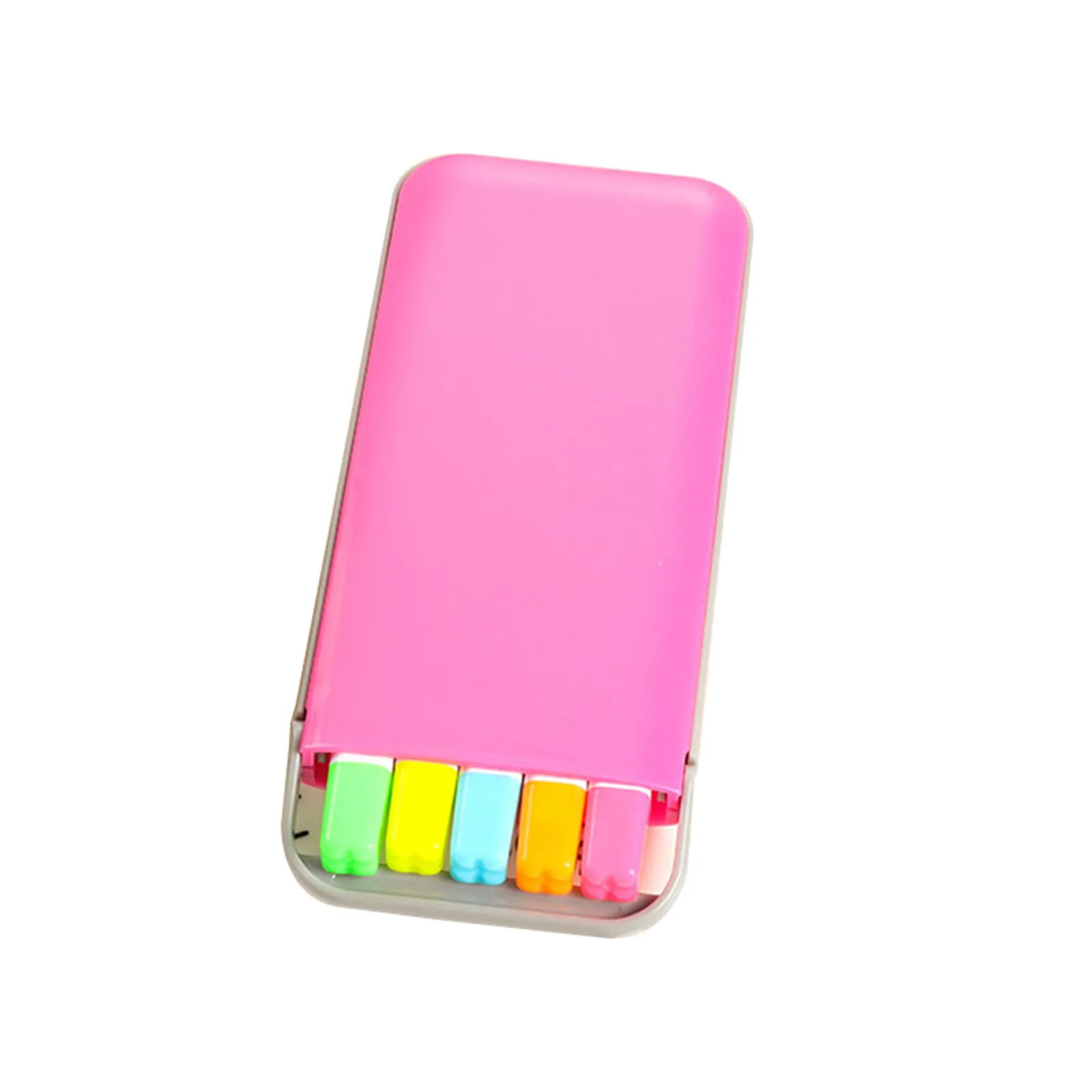 5 Color Art Marker Highlighter Pen Set Thick Tip for Student Home Office Fluorescent Pen EM88
5 Color Art Marker Highlighter Pen Set Thick Tip for Student Home Office Fluorescent Pen EM88