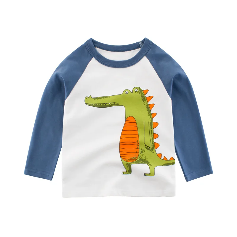 2021 Children Animal Cartoon Clothing Boys & Girls Long Sleeve T-shirt Kids Cotton Soft Child's Tops Toddlers Causal Tees 2 7 Y
2021 Children Animal Cartoon Clothing Boys & Girls Long Sleeve T-shirt Kids Cotton Soft Child's Tops Toddlers Causal Tees 2 7 Y
