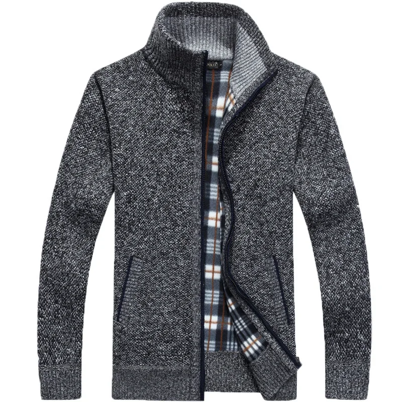 Sweater Men Autumn Winter Cardigan SweaterCoats Male Thick Faux Fur Wool Mens Sweater Jackets Casual Knitwear Plus Size M-4XL
Sweater Men Autumn Winter Cardigan SweaterCoats Male Thick Faux Fur Wool Mens Sweater Jackets Casual Knitwear Plus Size M-4XL