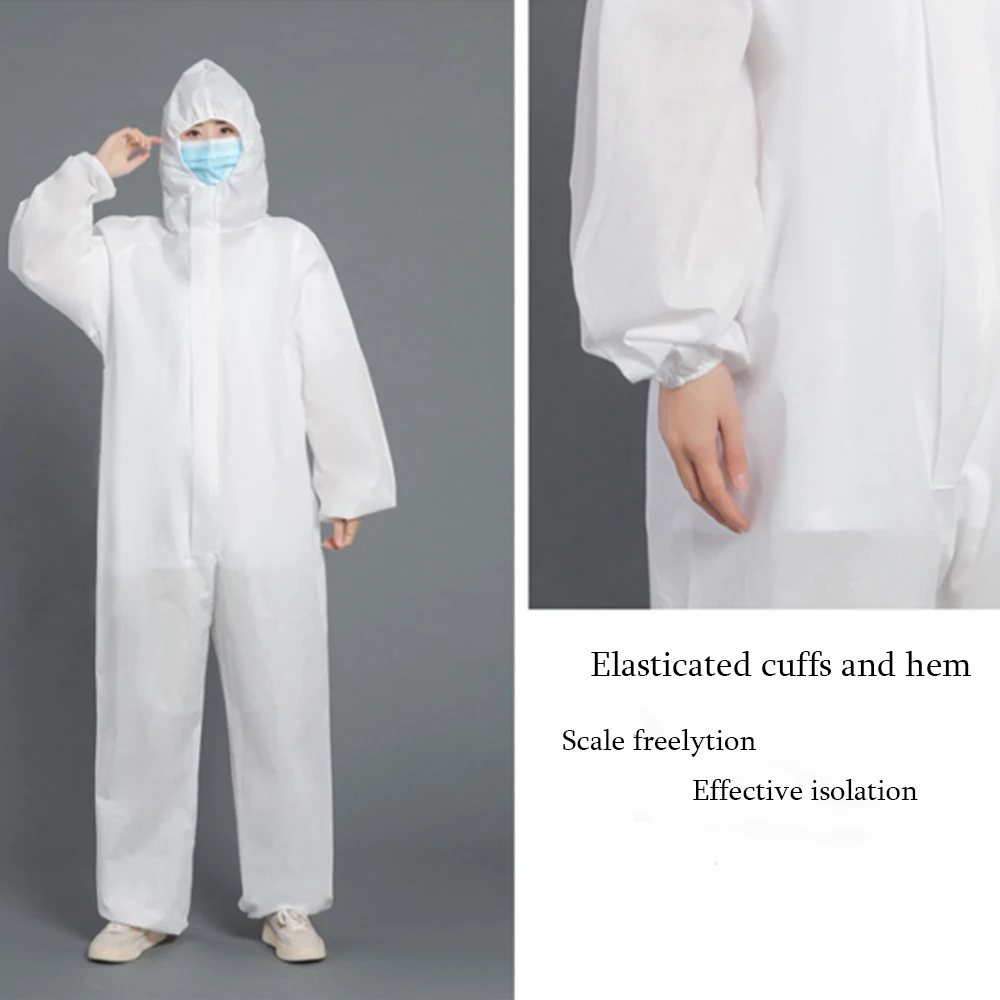Hooded Coverall Anti-static Dustproof Work Suit Clothing Oil-Resistant Workwear Protection Gown Indoor Outdoor Unisex Clothes
Hooded Coverall Anti-static Dustproof Work Suit Clothing Oil-Resistant Workwear Protection Gown Indoor Outdoor Unisex Clothes
