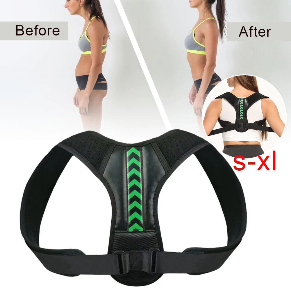 Adjustable Posture Corrector Back Support Shoulder Back Brace Posture Correction Spine Posture Corrector Postural Fixer Tape
Adjustable Posture Corrector Back Support Shoulder Back Brace Posture Correction Spine Posture Corrector Postural Fixer Tape