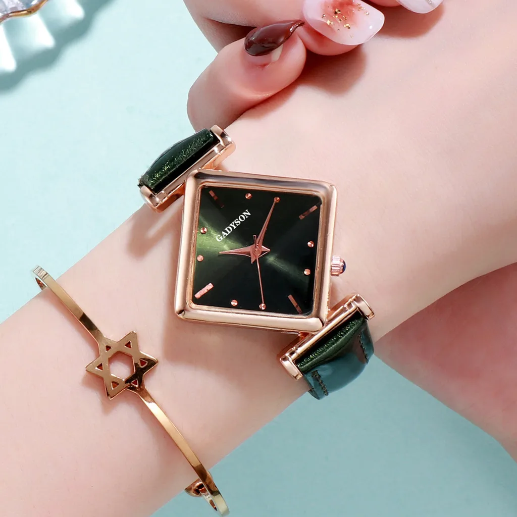 Gadyson Sleek Minimalist Geometric Square Gradient Matte Ladies Quartz Watch Ladies Watch часы брендовые женские
Gadyson Sleek Minimalist Geometric Square Gradient Matte Ladies Quartz Watch Ladies Watch часы брендовые женские