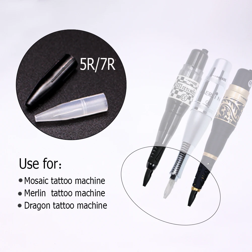 Black/Transparent 5R/7R Needle Tips For Permanent Makup Eyebrow and Lip Dragon/Mosaic/Merlin/Tattoo Machine
Black/Transparent 5R/7R Needle Tips For Permanent Makup Eyebrow and Lip Dragon/Mosaic/Merlin/Tattoo Machine