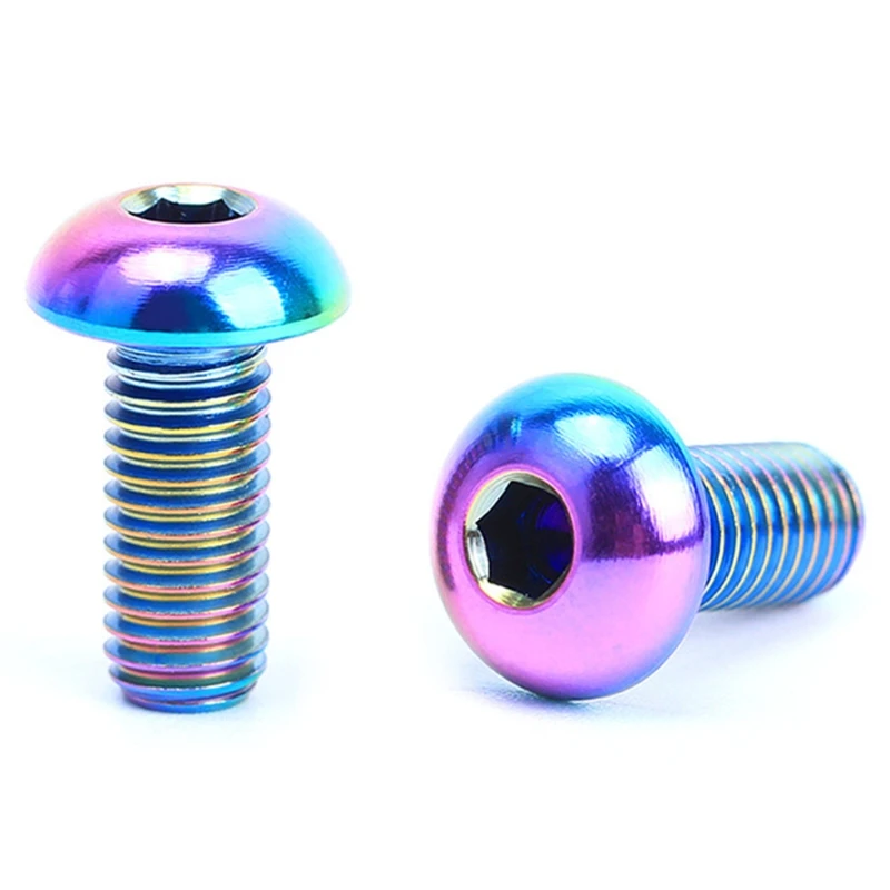 RISK 2pcs/Box Road Bike Air Pump Holder M5x12mm MTB Bike Bottle Holder Screw Fixing Bolts Bicycle Bottle Cage Fixing
RISK 2pcs/Box Road Bike Air Pump Holder M5x12mm MTB Bike Bottle Holder Screw Fixing Bolts Bicycle Bottle Cage Fixing