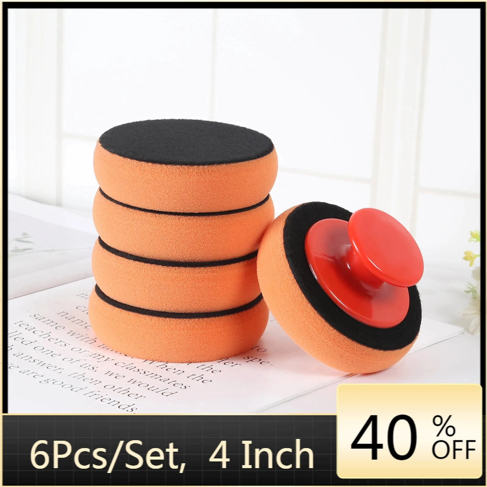 6 PCS/set Of Car Waxing Polishing Pad Sponge Car Polishing Kit Glass Polishing Cleaning Car Accessories
6 PCS/set Of Car Waxing Polishing Pad Sponge Car Polishing Kit Glass Polishing Cleaning Car Accessories
