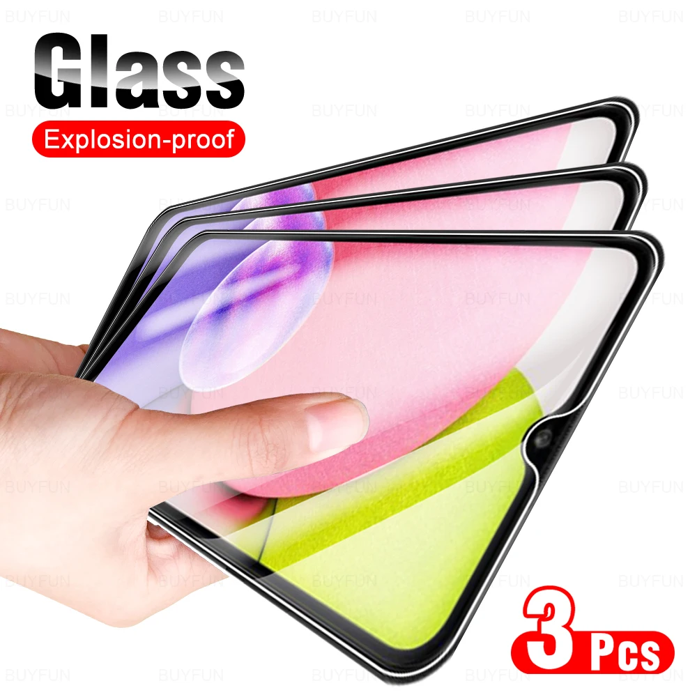 3Pcs Protective Glass For Samsung Galaxy A03S 6.5" Screen Tempered Glass For Samsung A03S Samsun Galaxi A03S A 03S Clear Film
3Pcs Protective Glass For Samsung Galaxy A03S 6.5" Screen Tempered Glass For Samsung A03S Samsun Galaxi A03S A 03S Clear Film