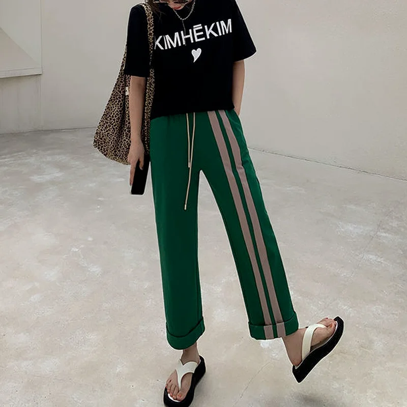 MINGLIUSILI Plus Size Korean Style Trousers Women Fashion 2021 Patchwork Wide Leg Pant High Waist Vintage Casual Pants Women
MINGLIUSILI Plus Size Korean Style Trousers Women Fashion 2021 Patchwork Wide Leg Pant High Waist Vintage Casual Pants Women