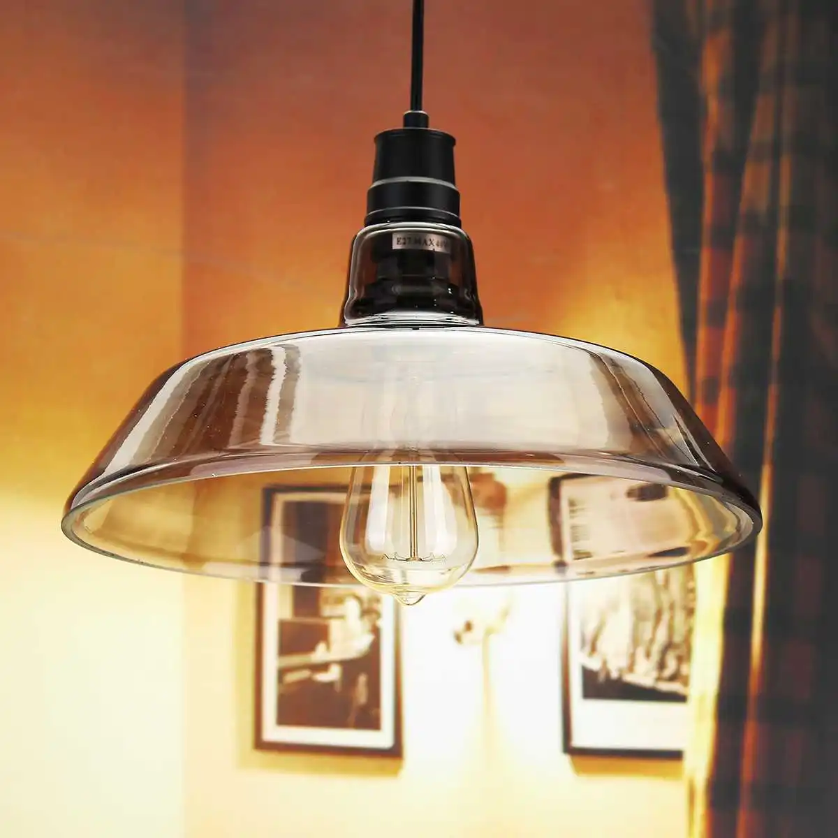40W-60W Lighting Glass Industrial Retro Iron Pendant Lamp Lampshade Ceiling Light Bar Cafe Home Decor
40W-60W Lighting Glass Industrial Retro Iron Pendant Lamp Lampshade Ceiling Light Bar Cafe Home Decor