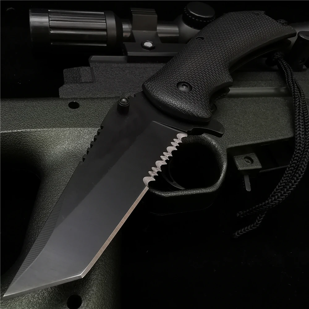 20CM (7.8') 58HRC Folding Knife Pocket Knives Mini EDC Cutter 8CR18MOV Steel Blade Camping Survival Tactical Knifes
20CM (7.8') 58HRC Folding Knife Pocket Knives Mini EDC Cutter 8CR18MOV Steel Blade Camping Survival Tactical Knifes