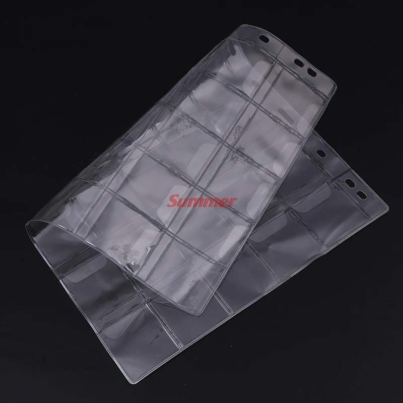 New 30 Pockets Classic Plastic Coin Holder Sheet Storage Collection Money Album Case
New 30 Pockets Classic Plastic Coin Holder Sheet Storage Collection Money Album Case