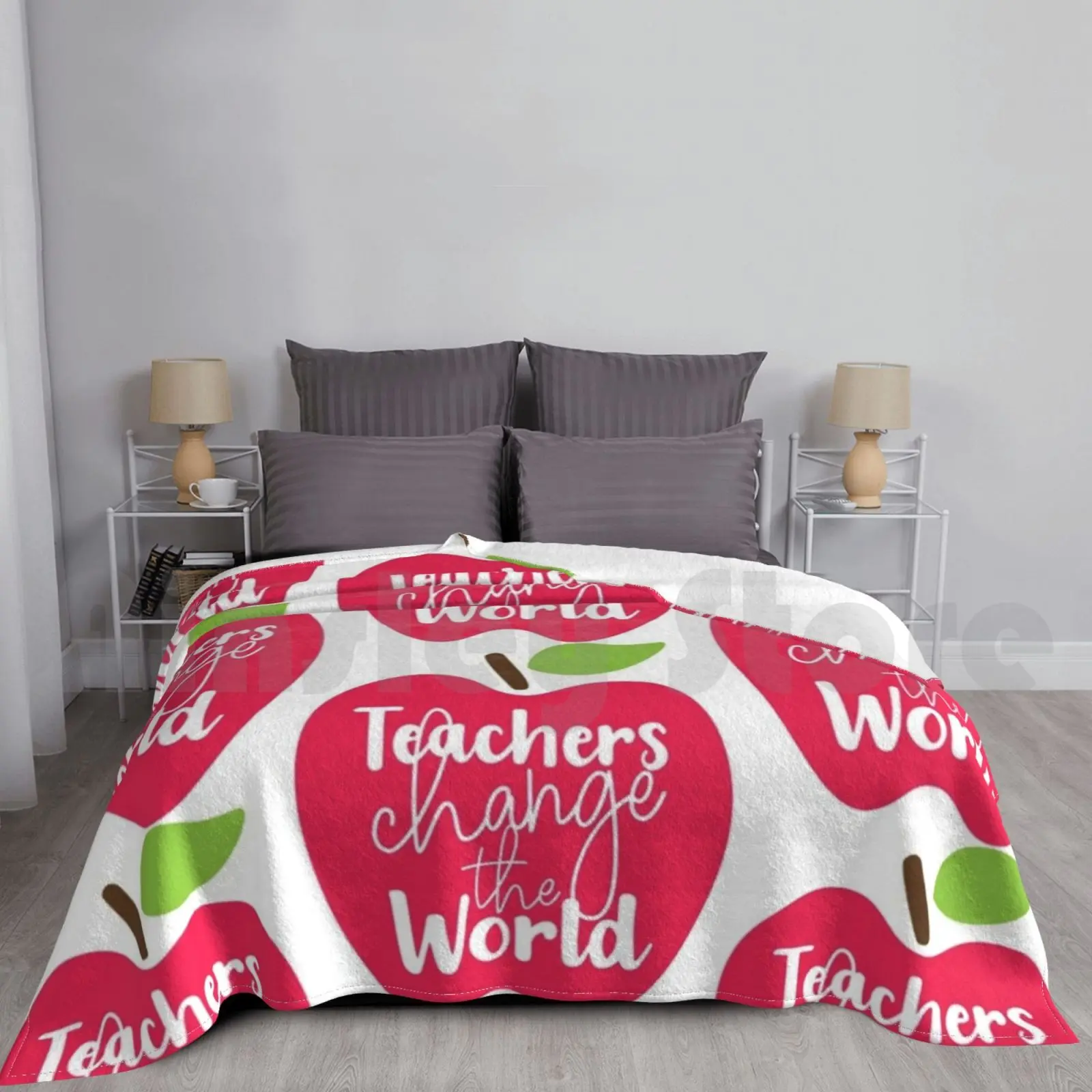 

Одеяло меняющее мир для преподавателей, для дивана, кровати, путешествий, учебы, обучения английский, мемы для учителей английского языка