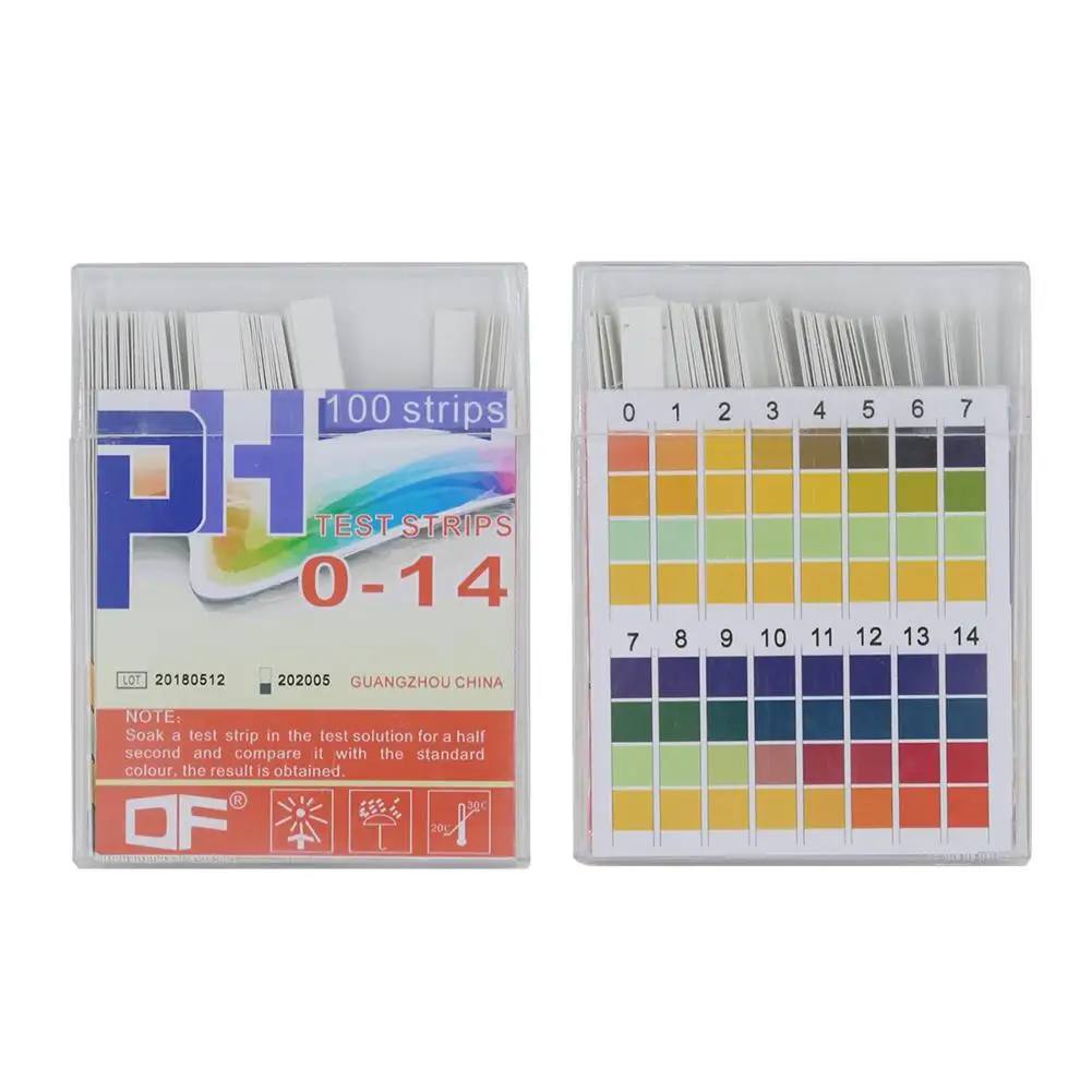 100 pcs/pack PH Test Strips Full PH Meter PH Controller 0-14st Indicator Litmus Tester Paper Water Soilsting Kit Factory
100 pcs/pack PH Test Strips Full PH Meter PH Controller 0-14st Indicator Litmus Tester Paper Water Soilsting Kit Factory
