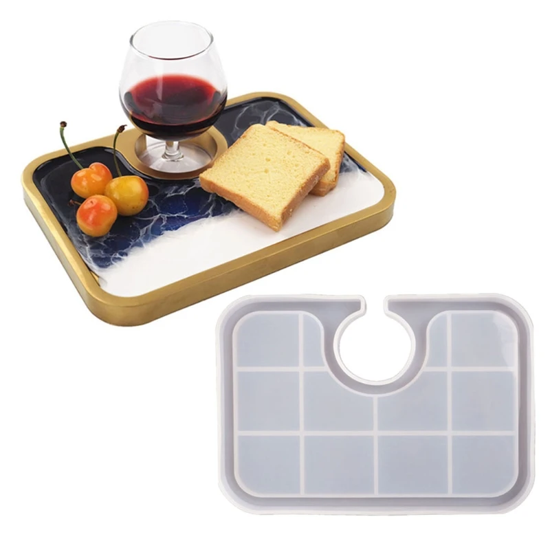 Breakfast Tray Epoxy Resin Mold Cup Mat Mug Pad Silicone Mould DIY Crafts Tools M7DD
Breakfast Tray Epoxy Resin Mold Cup Mat Mug Pad Silicone Mould DIY Crafts Tools M7DD